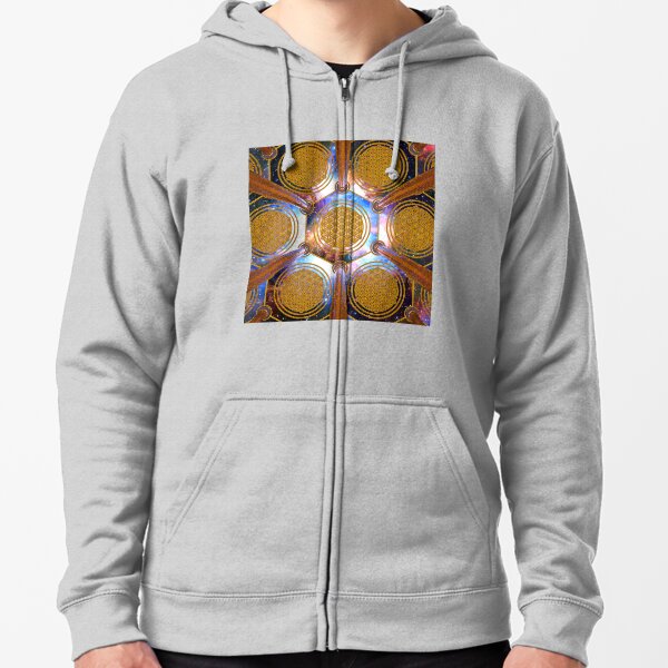 Flower of life Healing Code Zipped Hoodie