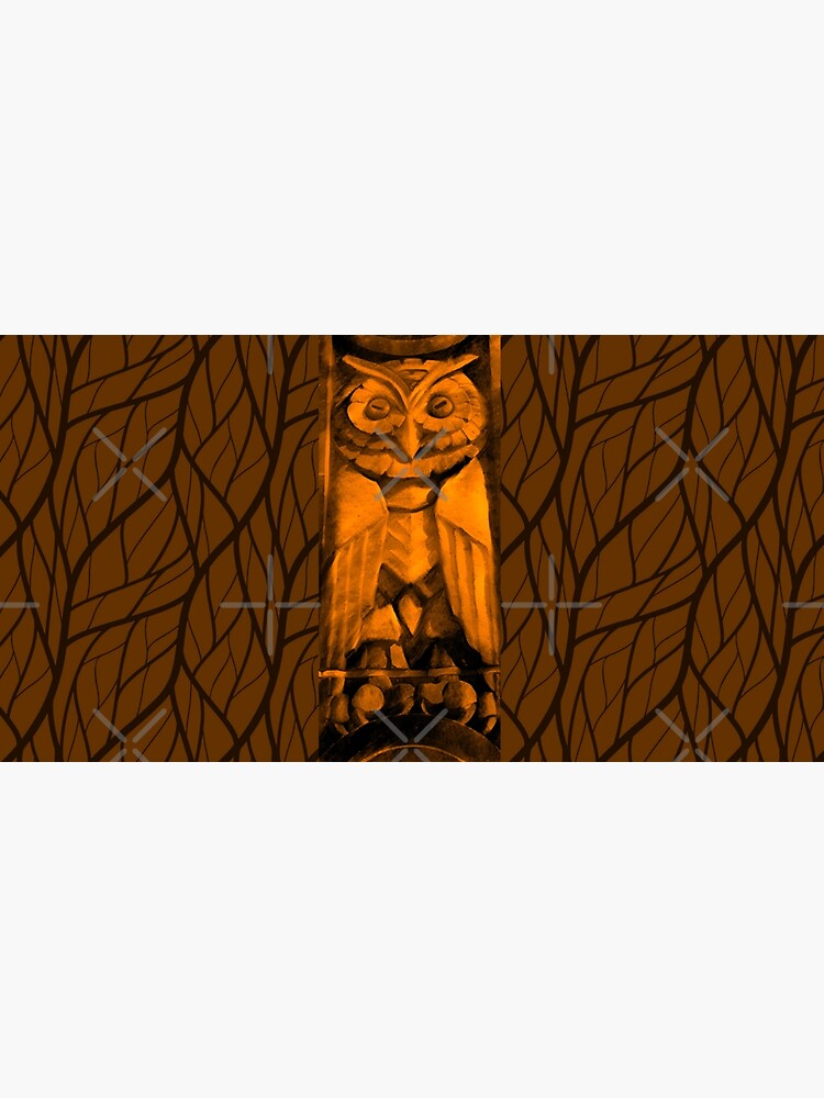 The Mysterious Owl-Fall Leaves by Matlgirl