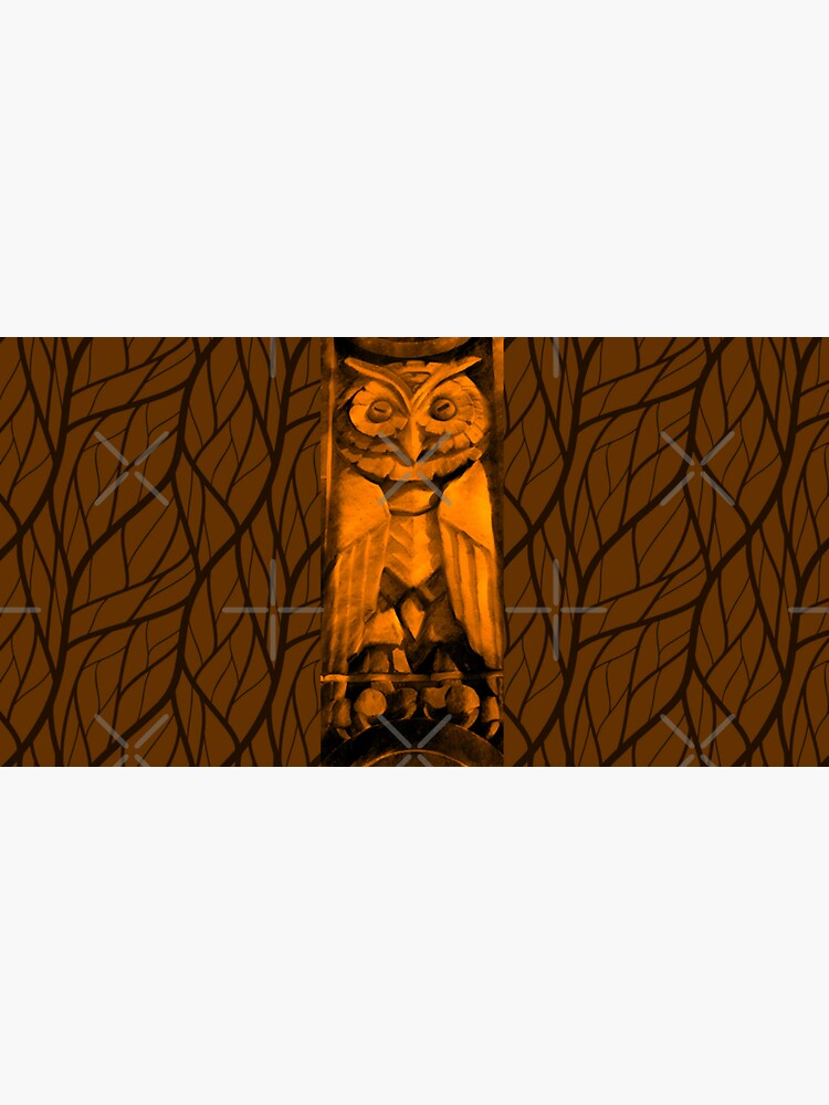 The Mysterious Owl-Fall Leaves by Matlgirl