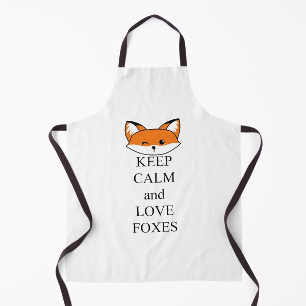 Item preview, Keep calm and love foxes designed and sold by rainbowcho.