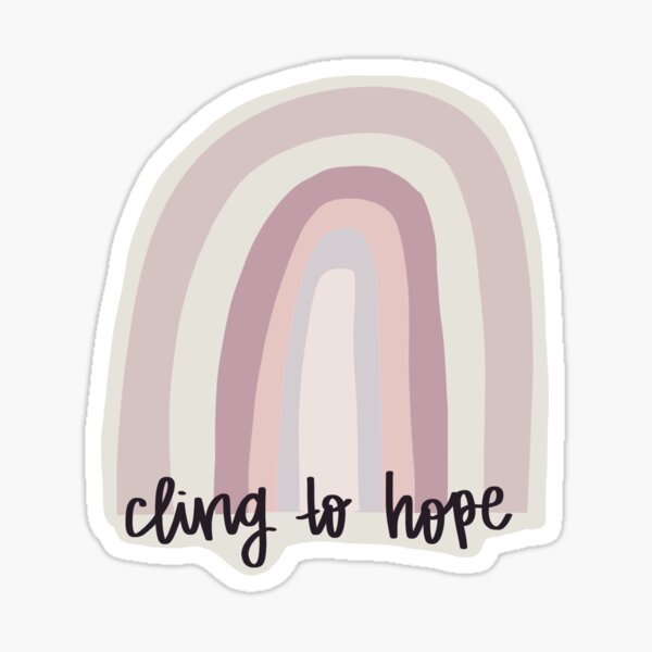 Hope In Him Sticker