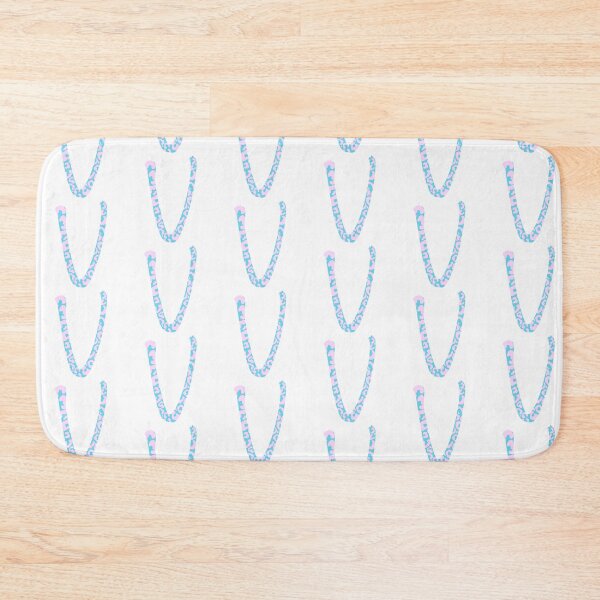 Item preview, V Initial Animal Print Cheetah Print Pink And Blue designed and sold by forfun-art.