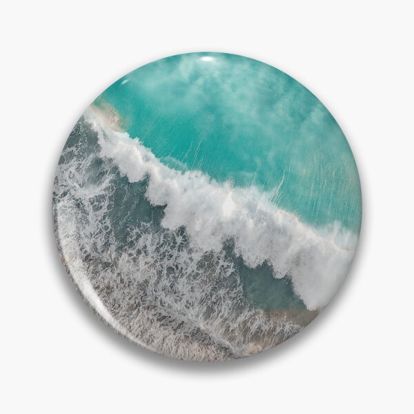 Item preview, Blue Ocean Splashing Waves designed and sold by 365DaysDesire.