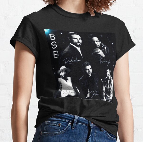 Backstreet Boys Shirt Women - Regalo exclusivo de Backstreet Boys para fanáticos, para hombres y mujeres, regalo para el día de Halloween, Acción de Gracias, Navidad Camiseta clásica