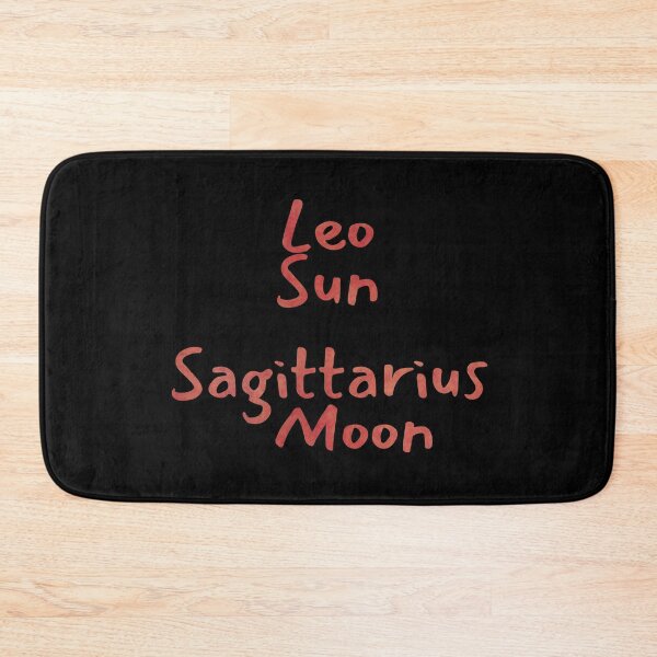Item preview, Leo Sun Sagittarius Moon Text designed and sold by leomooncreates.