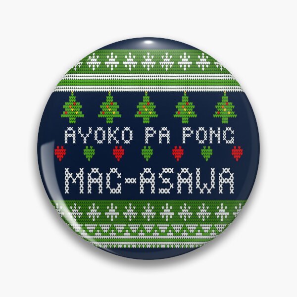 Item preview, PINOY UGLY XMAS SWEATER AYOKO PA PO MAG ASAWA designed and sold by aydapadi.