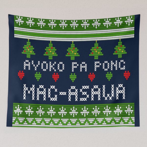 Item preview, PINOY UGLY XMAS SWEATER AYOKO PA PO MAG ASAWA designed and sold by aydapadi.