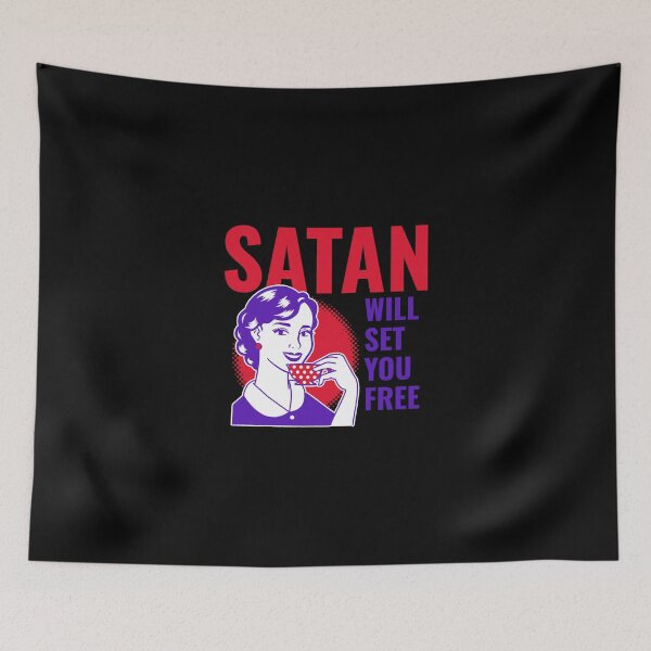 Item preview, Satan Will Set You Free designed and sold by artpirate.