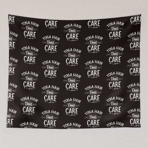 Item preview, Yoga Hair - Don't Care designed and sold by zdshannon.
