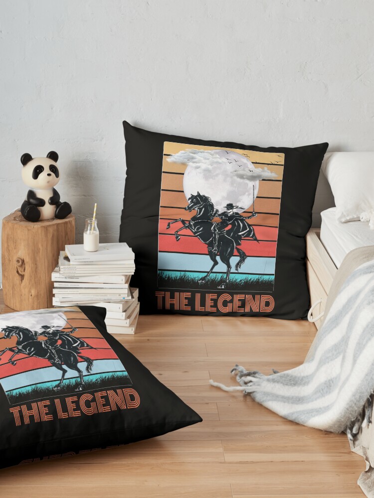 Alternate view of The legend Zorro Floor Pillow