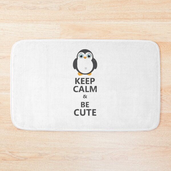Item preview, Keep Calm & Be Cute designed and sold by Premium GrphX.