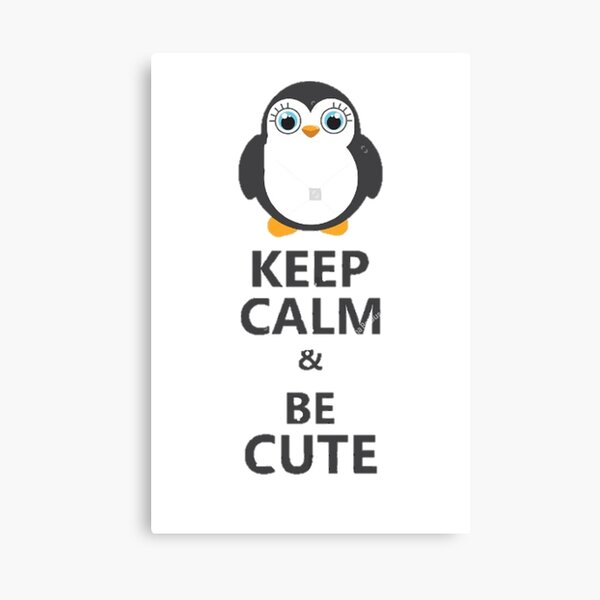 Item preview, Keep Calm & Be Cute designed and sold by Premium GrphX.