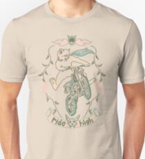 Motocross-Stitch Kitteh Slim Fit T-Shirt