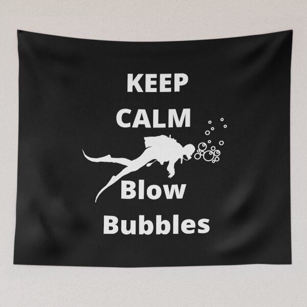 Item preview, Keep Calm Fun Snorkel Diver designed and sold by loveoceanair.