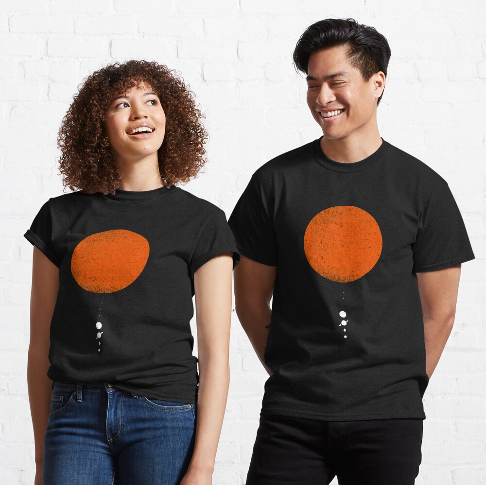 Minimal Solar System Classic T-Shirt