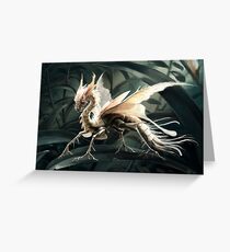 Insect dragon Greeting Card