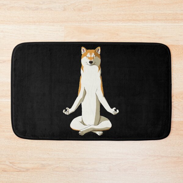 Item preview, Meditating Shiba Inu Dog  designed and sold by alwe-designs.