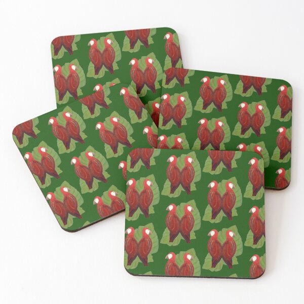 Item preview, Tropical parrots pattern designed and sold by UNApologetical.