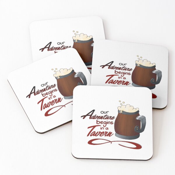 Item preview, Our Adventure Begins in a Tavern designed and sold by SugarAndLime.