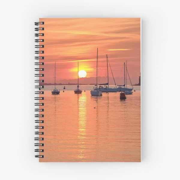 Item preview, Cowes Harbour Sunrise Isle Of Wight designed and sold by manateevoyager.