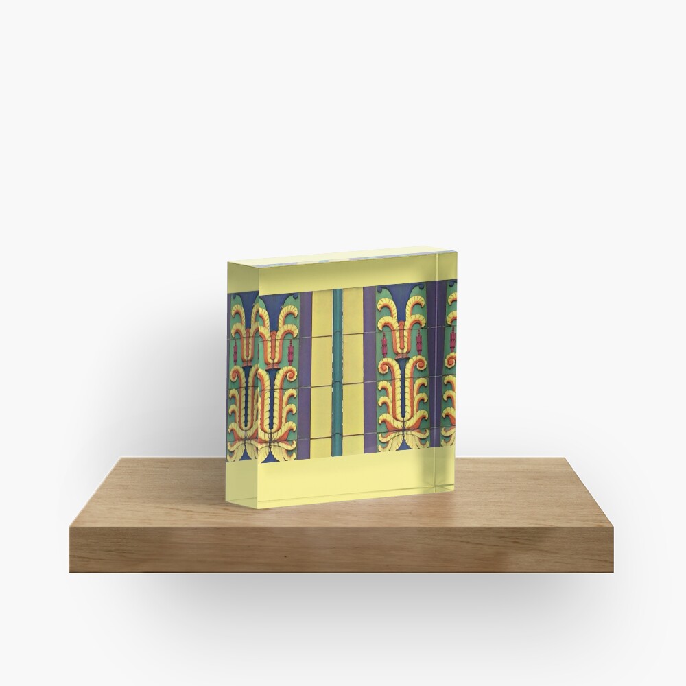 Art Deco Architecture-Lehigh Valley Dairy-Allentown PA Acrylic Block