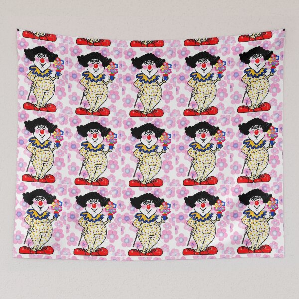 Item preview, funny clown  designed and sold by Shirley cute art .