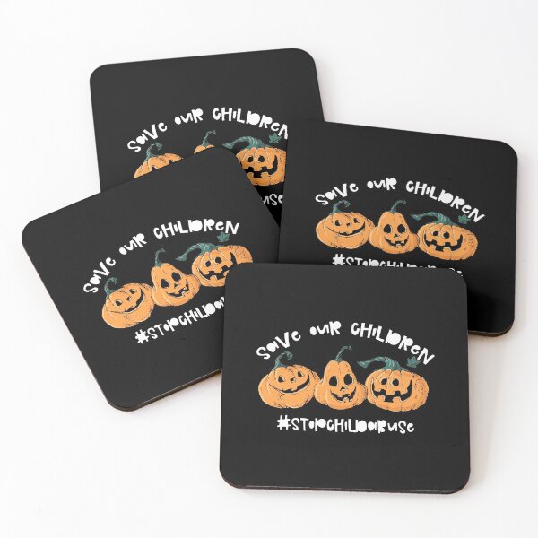 Item preview, save our children stop child abuse pumking designed and sold by SwankyFine.