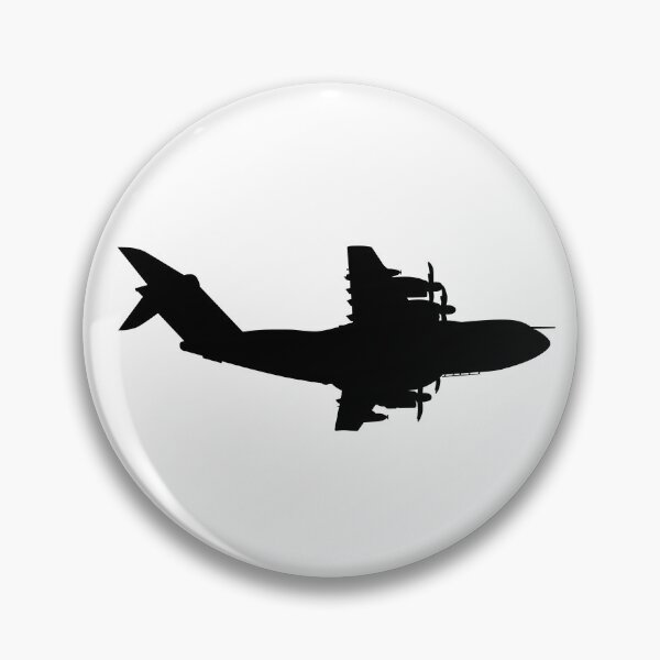 Item preview, Airbus A400M europe transport military aircraft, A 400M german air force . Silhouette designed and sold by Marcin Adrian.
