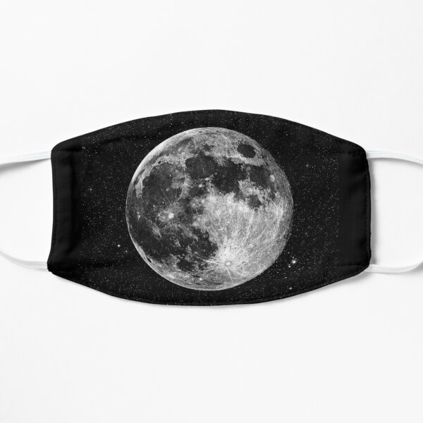 Full Moon Flat Mask