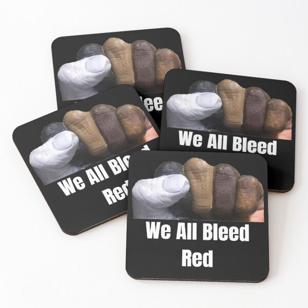 Item preview, We all bleed red designed and sold by TeeZoneZtore.