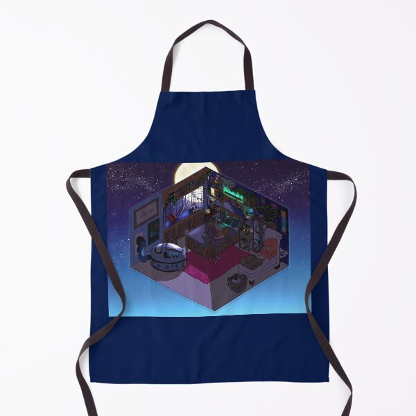Item preview, Isometric Cozy Robot Room designed and sold by The Art of FaroreNightclaw.