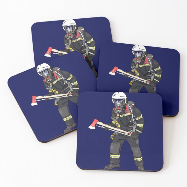 Item preview, Fireman with equipment designed and sold by FoxyS.