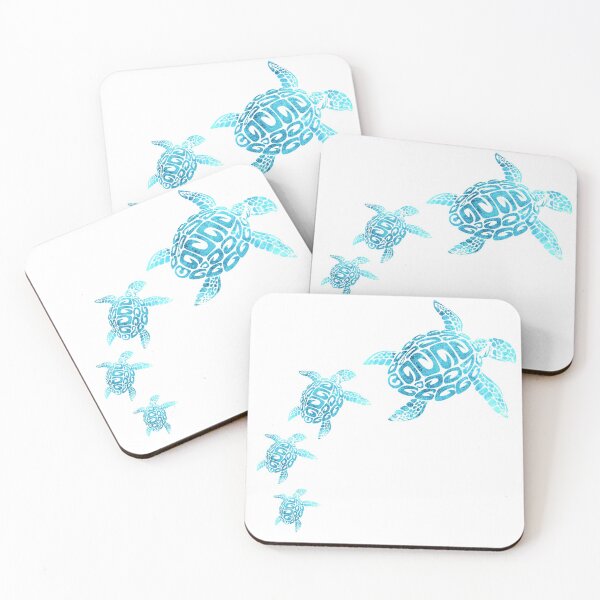 Item preview, Tribal Watercolor Sea Turtle designed and sold by Justinnovate.