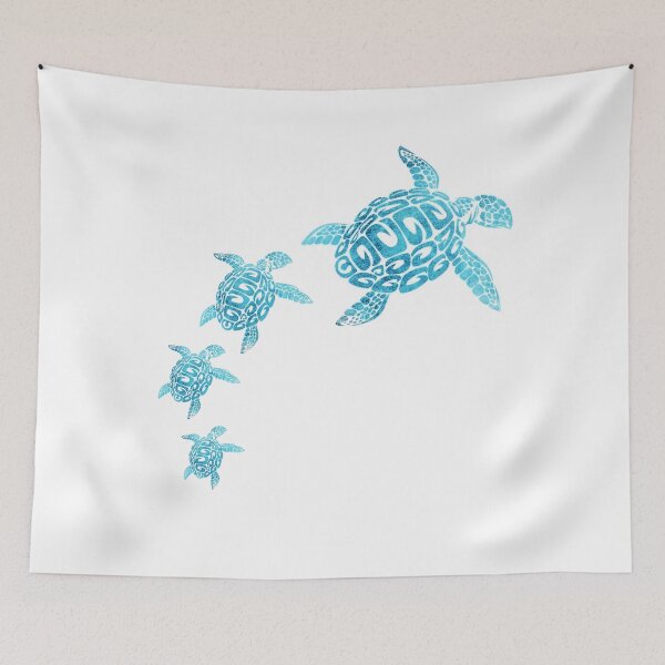 Item preview, Tribal Watercolor Sea Turtle designed and sold by Justinnovate.