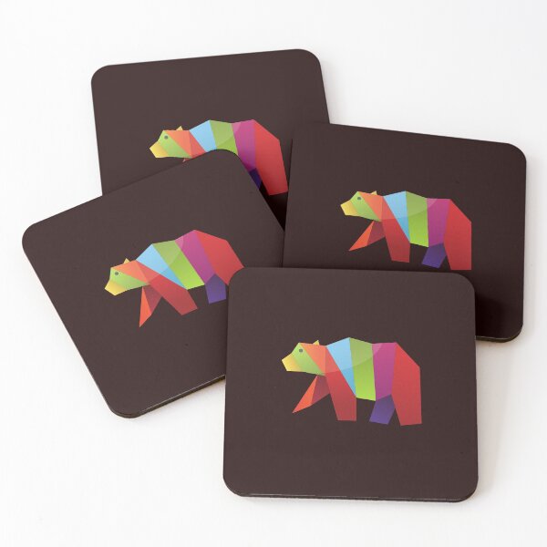 Item preview, Color Block Bear designed and sold by aniskastarr.