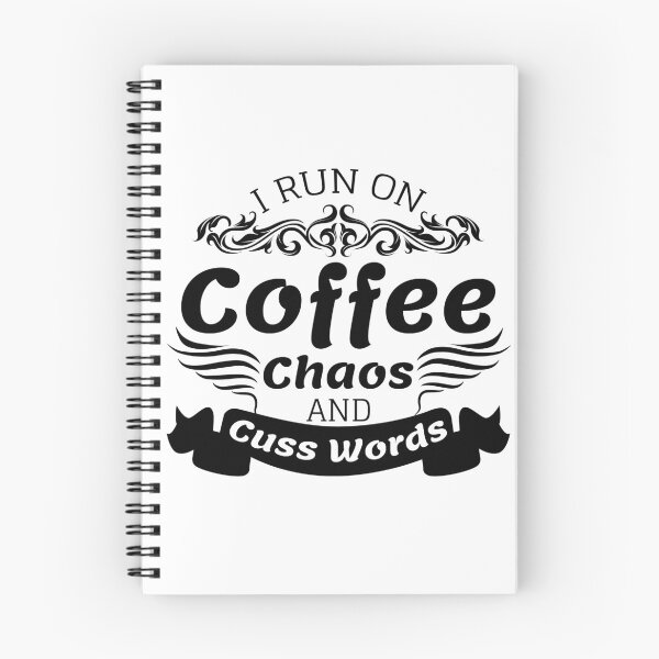 Item preview, I Run on Coffee, Chaos, and Cuss Words,Christmas shirt. designed and sold by Babe3955.