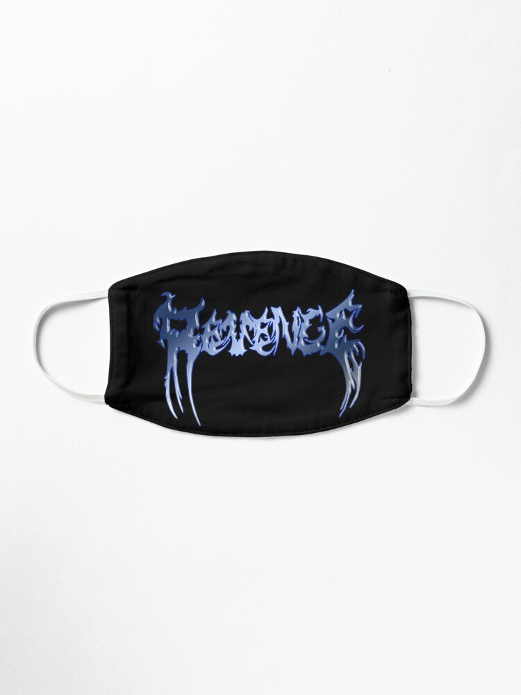 Download Xxxtentacion Revenge Logo Metallic Blue Mask By Hype Industries Redbubble PSD Mockup Templates