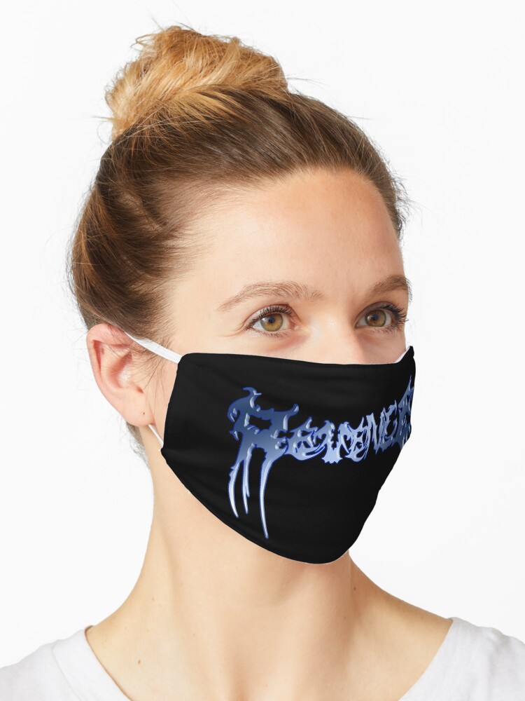 Xxxtentacion Revenge Logo Metallic Blue Mask By Hype Industries Redbubble