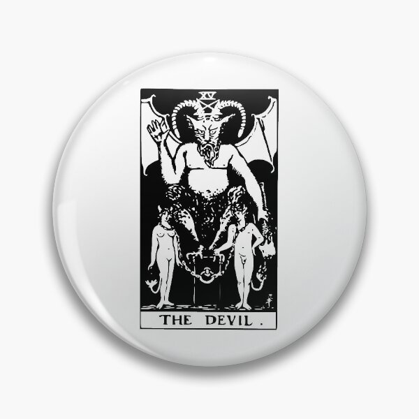 Item preview, The DEVIL Tarrot Card designed and sold by DonutEmpire.