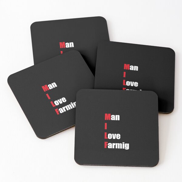Item preview, MILF : Man i Love Farming Simple Quote designed and sold by MerchSpot.