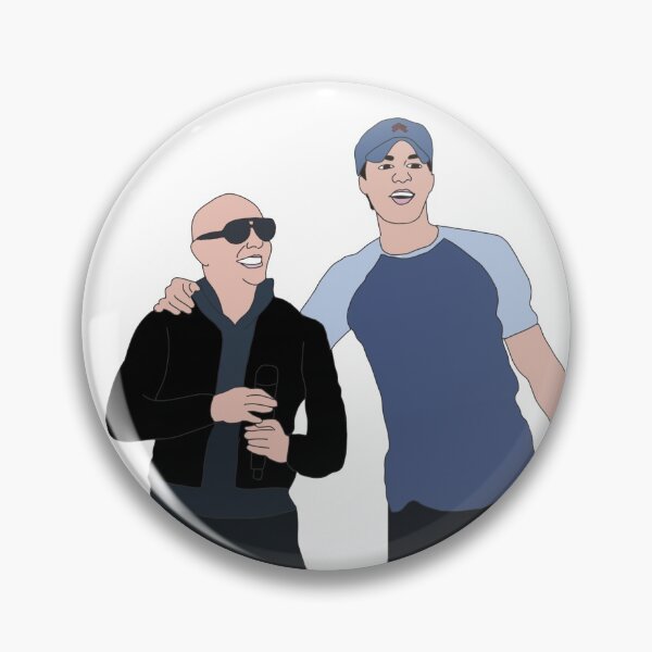 Item preview, Enrique Iglesias & Pitbull Digital Illustration  designed and sold by ChrissyT95.