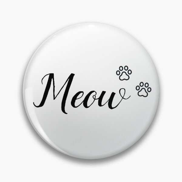 Aperçu de l'œuvre cute cat meow créée et vendue par AimaStore.