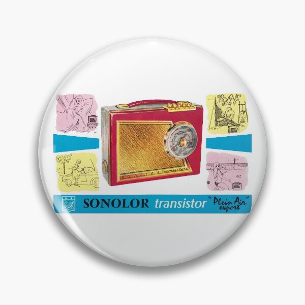 Item preview, SONOLOR TRANSISTOR RADIO - ADVERT designed and sold by ThrowbackAds.