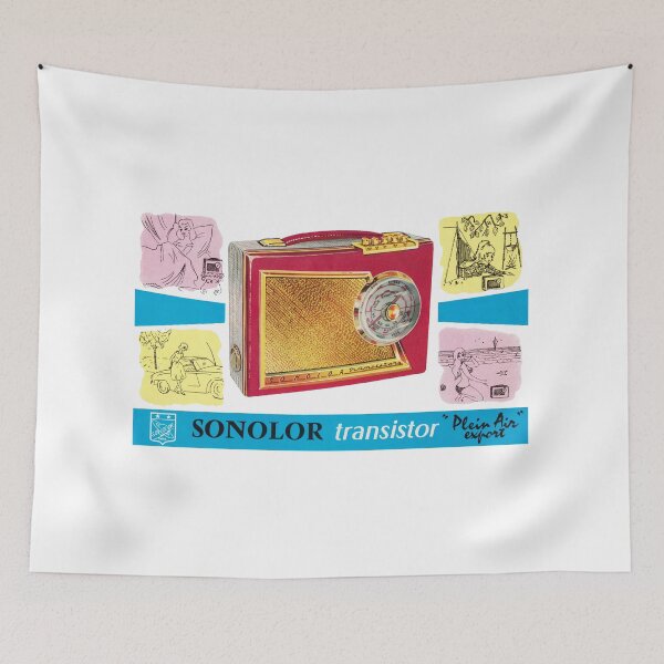 Item preview, SONOLOR TRANSISTOR RADIO - ADVERT designed and sold by ThrowbackAds.