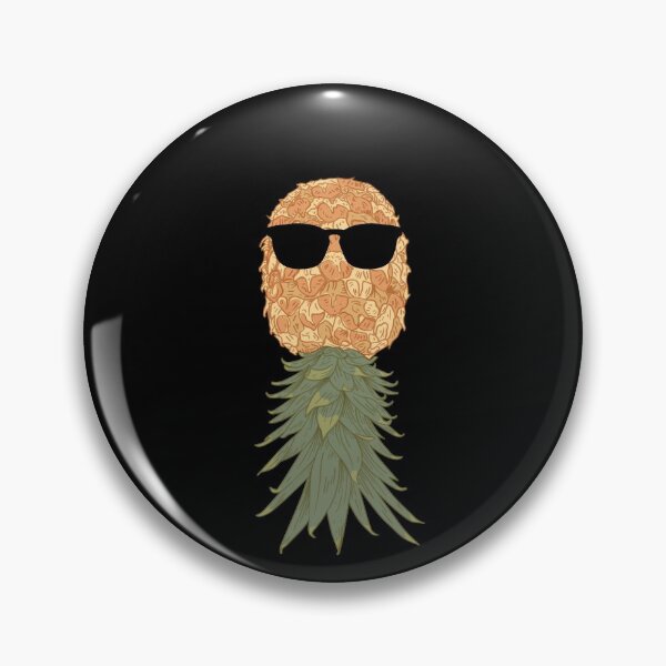 Item preview, Pineapple With A Beard designed and sold by Ibu83.