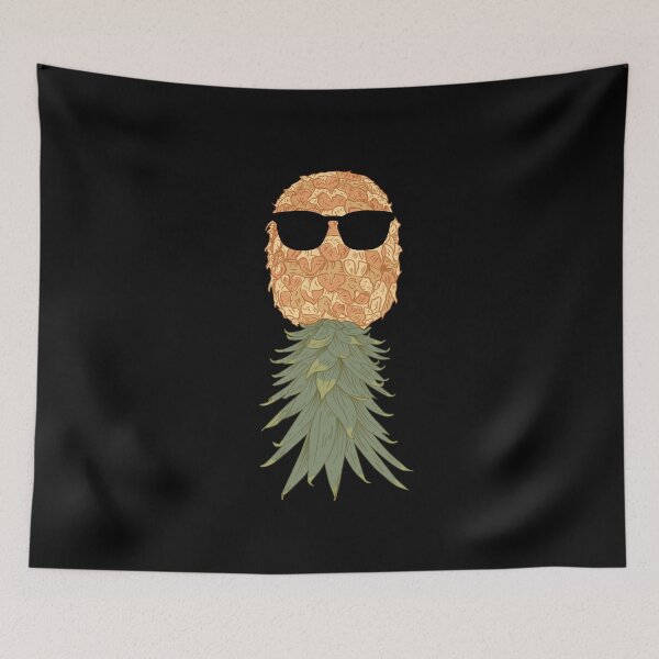 Item preview, Pineapple With A Beard designed and sold by Ibu83.