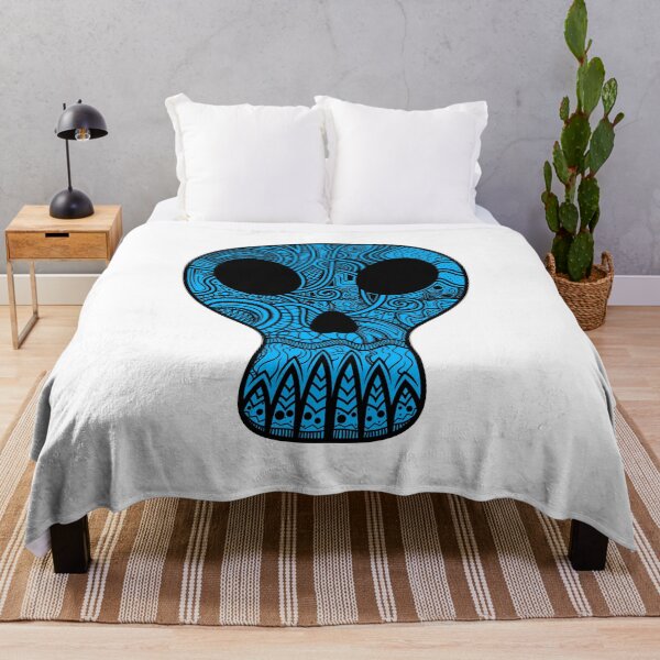 Item preview, Mandala Skull (Blue) designed and sold by Ludogorek.