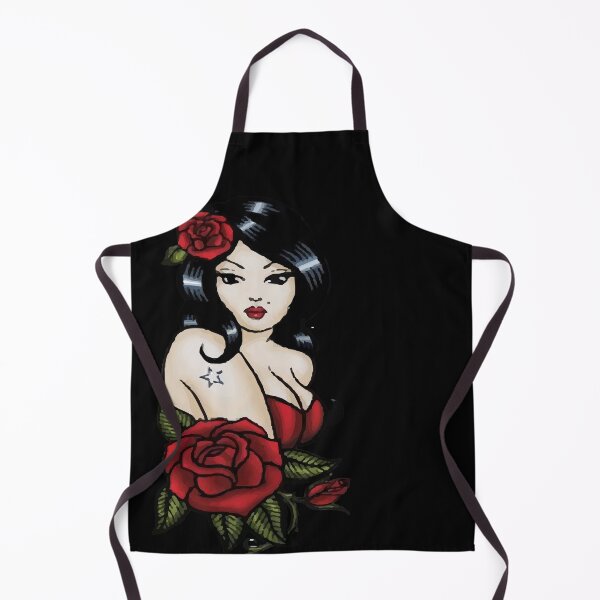 Item preview, sexy women - tattoo - flowers , gift for girlfriend , tattoo lovers - beauty  designed and sold by doitwithlove.