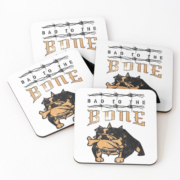 Item preview, Bad to the Bone Washed Bulldog Badass designed and sold by OmmeDesigns.