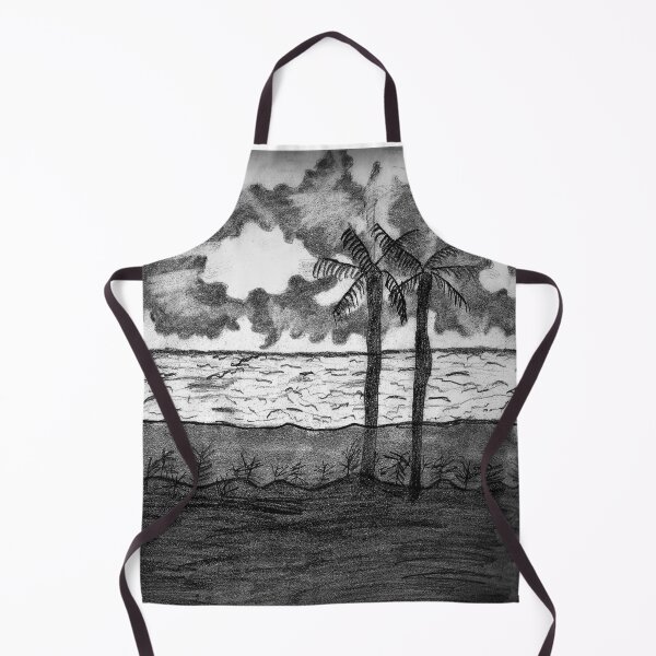 Grey Beach Apron